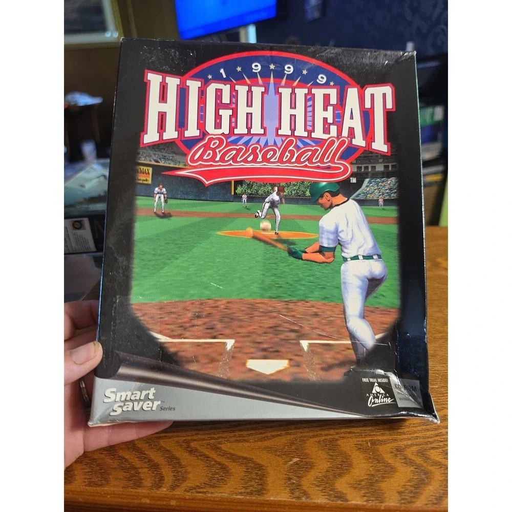 High Heat Baseball 1999 PC Big Box Factory Sealed Windows 95 98 SmartSaver UPC C